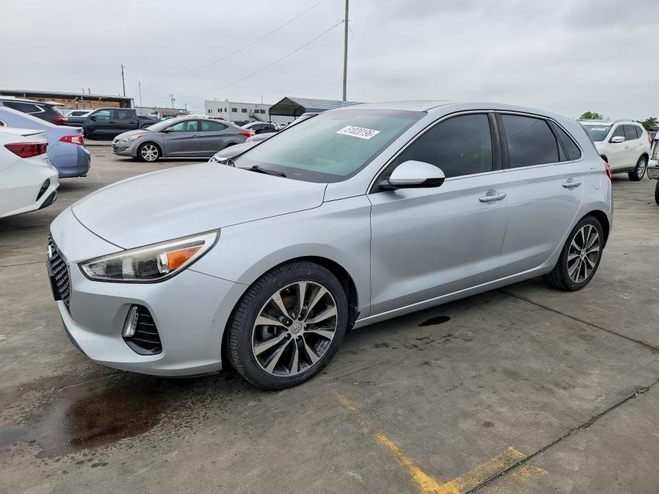 2018 Hyundai Elantra VIN KMHH35LE6JU025246 COPART salvage auction — SIDE, Tx - Salvage Vehicle Title, sold $175 on 2026-07-30 (photo 1)