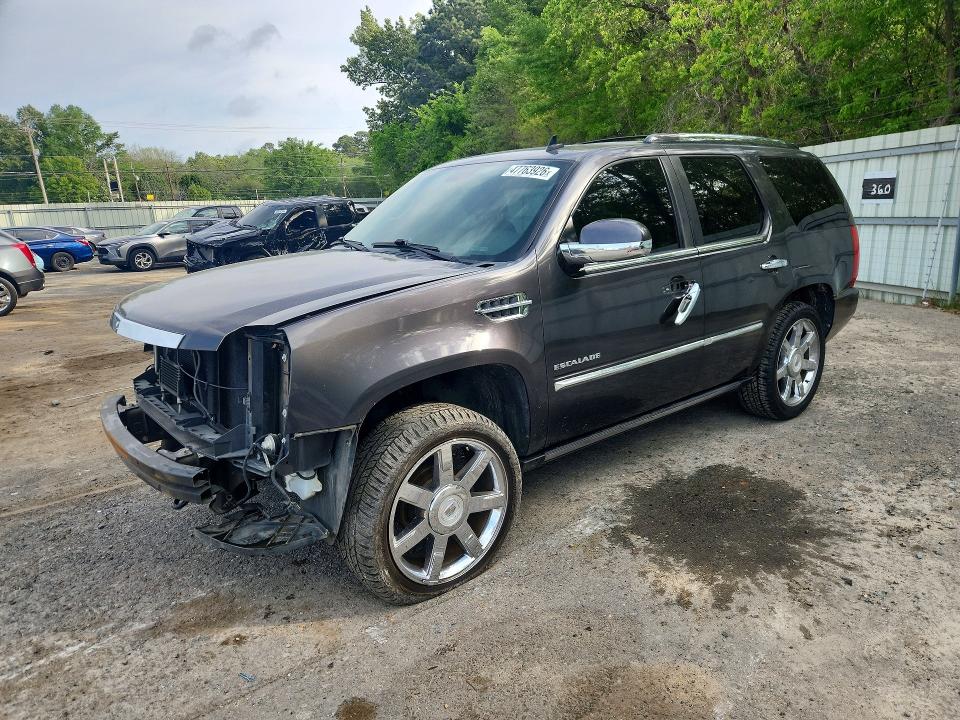 2010 Cadillac Escalade VIN 1GYUKCEFXAR171484 COPART salvage auction — FRONT END, Ar - Cert Of Title-Salvage, sold $1,900 on 2026-07-09 (photo 1)