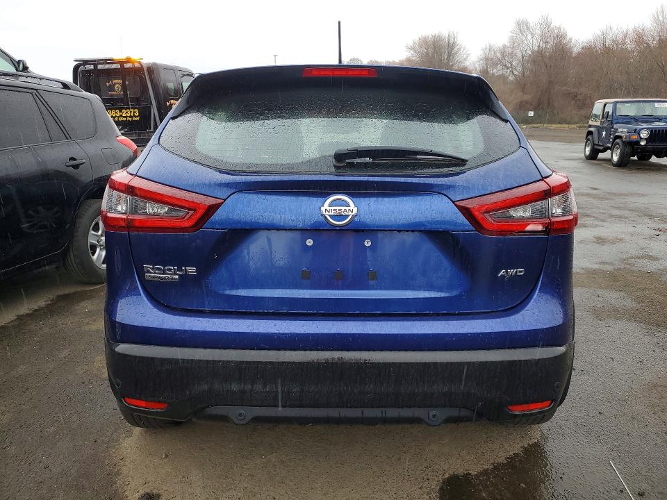2022 Nissan Rogue sport VIN JN1BJ1AW4NW479318 COPART salvage auction — FRONT END, Ct - Certificate Of Title, sold $4,500 on 2026-07-21 (photo 6)