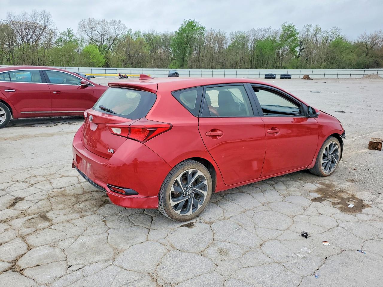 2017 Toyota Corolla VIN JTNKARJE4HJ538982 COPART salvage auction — All Over, OK - CERT OF TITLE-SALVAGE, sold $1,600 on 2026-07-09 (photo 3)
