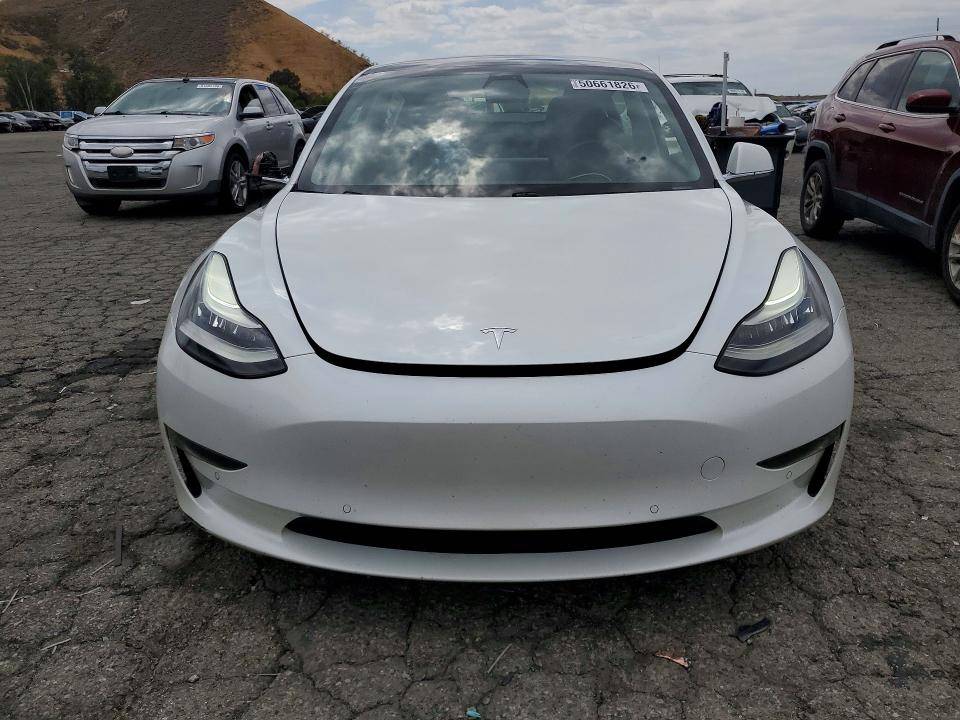2020 Tesla Model 3 VIN 5YJ3E1EB9LF800431 COPART salvage auction — SIDE, Ca - Salvage Certificate, sold $4,050 on 2026-07-02 (photo 5)
