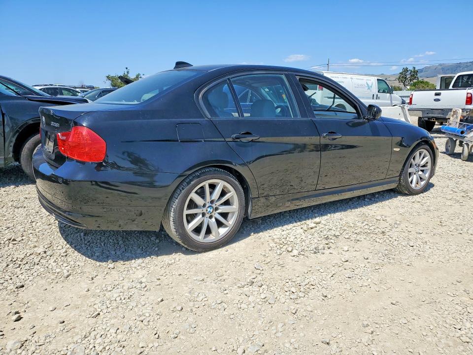 2011 BMW 3 series VIN WBAPH5C57BA442991 COPART salvage auction — MECHANICAL, ID - SALVAGE CERTIFICATE OF TITLE, sold $500 on 2026-07-30 (photo 3)