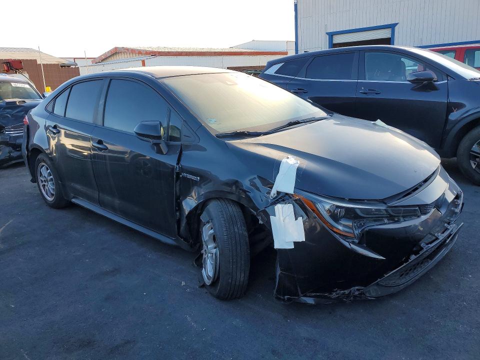 2021 Toyota Corolla VIN JTDEAMDE0MJ024296 COPART salvage auction — FRONT END, Nv - Salvage Title, sold $4,100 on 2026-07-27 (photo 4)