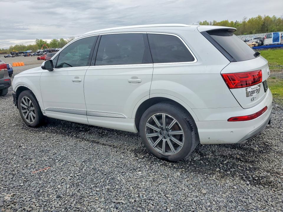 2019 Audi Q7 VIN WA1LAAF78KD033127 COPART salvage auction — FRONT END, Nj - Cert Of Title-Salvage, sold $9,500 on 2026-07-17 (photo 2)