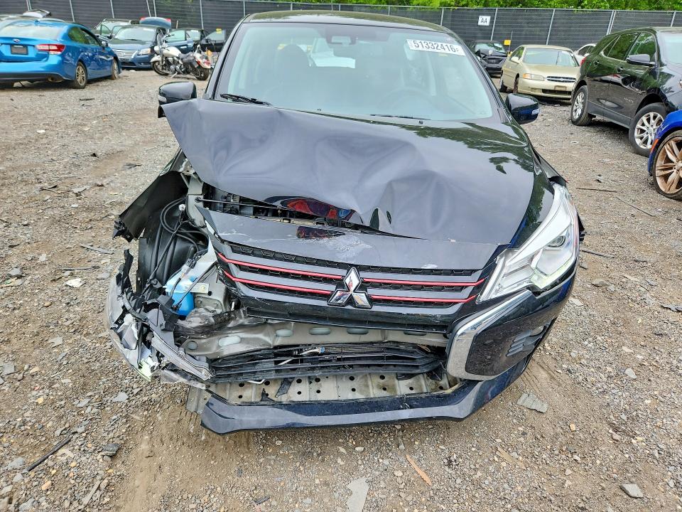 2024 Mitsubishi Mirage VIN ML32AWHJ6RH030269 COPART salvage auction — FRONT END, Id - Salvage Certificate Of Title, sold $2,000 on 2026-07-10 (photo 5)