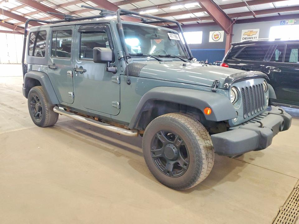 2014 Jeep Wrangler unlimited VIN 1C4BJWDG2EL118069 COPART salvage auction — ROOF, Vt - Certificate Of Title, sold $5,400 on 2026-07-24 (photo 4)