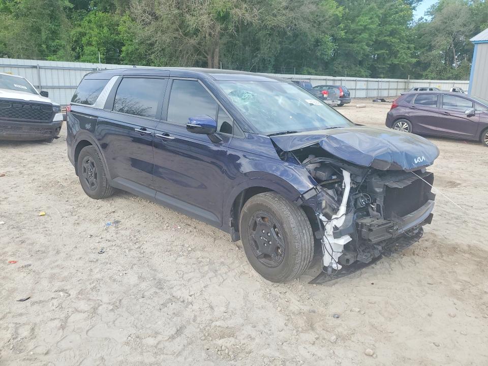 2025 Kia Carnival VIN KNDNB5K32S6522732 COPART salvage auction — FRONT END, Fl - Cert Of Title Slvg Rebuildable, sold $12,000 on 2026-07-17 (photo 4)