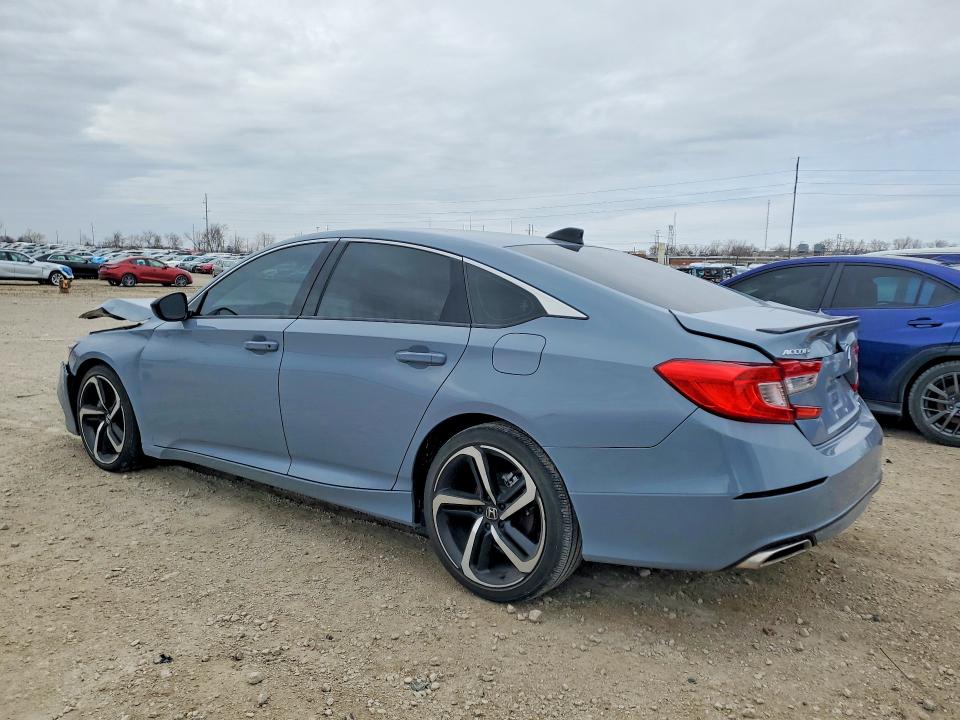 2022 Honda Accord VIN 1HGCV1F43NA087393 COPART salvage auction — FRONT END, IA - CERT OF TITLE-SALVAGE TITLE, sold $10,100 on 2026-07-27 (photo 2)