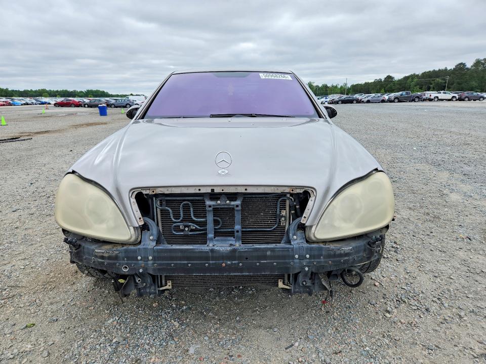 2006 Mercedes-benz S-klasse VIN WDBNG75J06A484488 COPART salvage auction — FRONT END, Nc - Salvage Certificate Of Title, sold $750 on 2026-07-13 (photo 5)