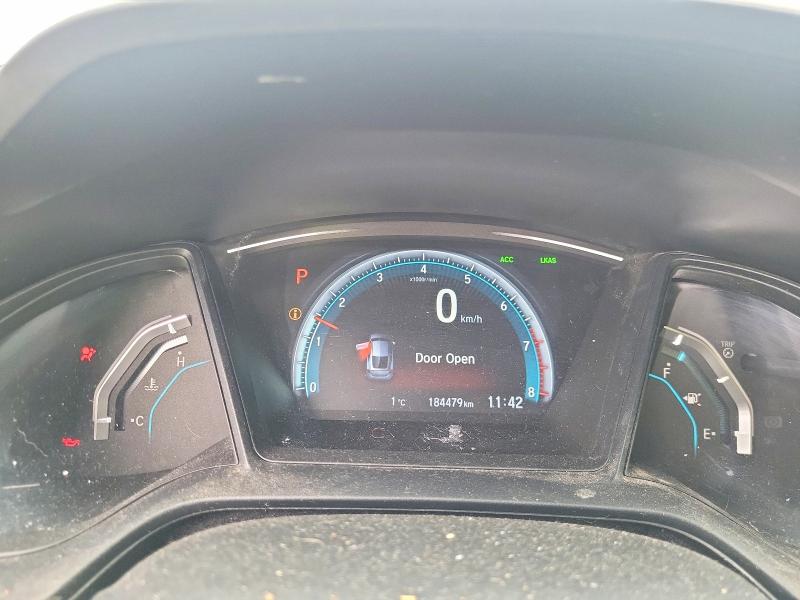 2018 Honda Civic VIN 2HGFC4B60JH400293 COPART salvage auction — FRONT END, Nl - Salvage Brand, sold $2,250 on 2026-07-09 (photo 9)