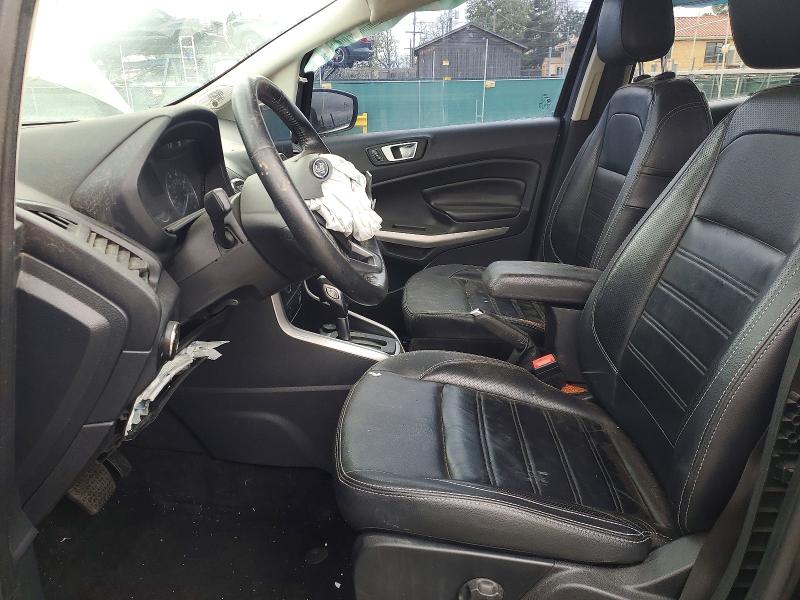 2018 Ford Ecosport VIN MAJ3P1VE8JC197203 COPART salvage auction — FRONT END, Salvage Title, sold $275 on 2026-07-16 (photo 7)