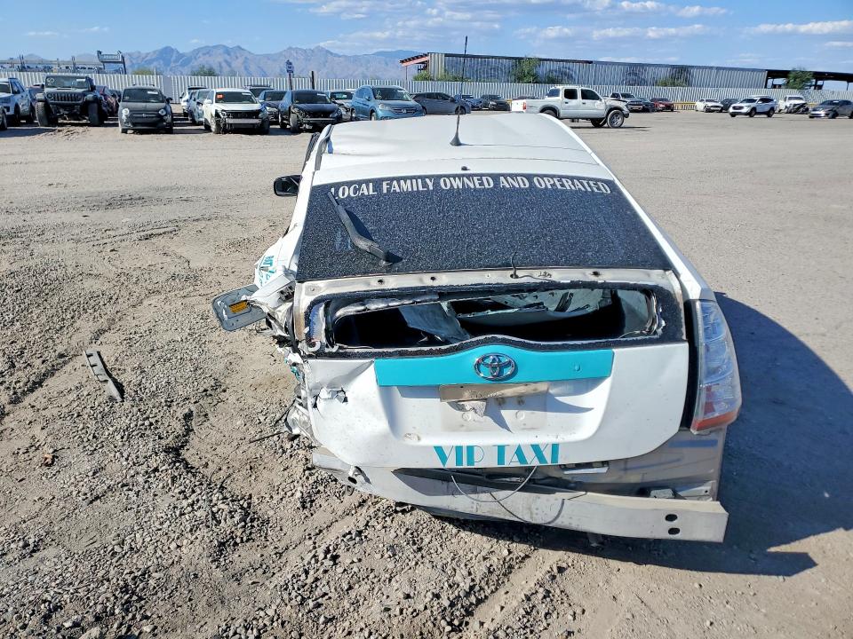 2006 Toyota Prius VIN JTDKB20U567500995 COPART salvage auction — REAR END, Az - Cert Of Title - Salvage, sold $175 on 2026-07-06 (photo 6)