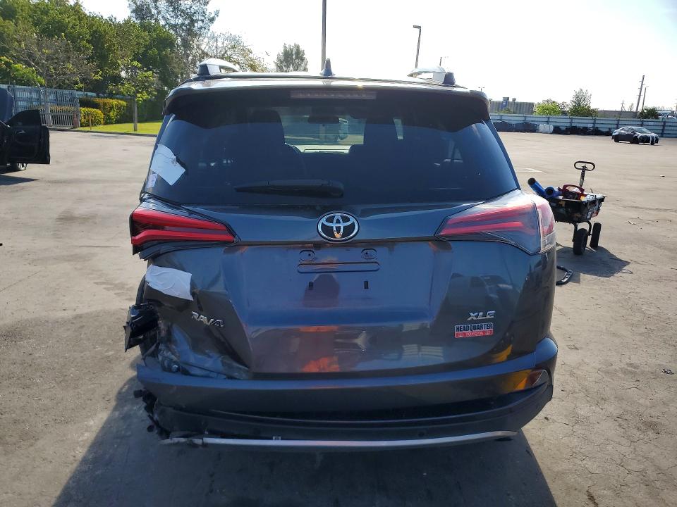 2018 Toyota VIN JTMWFREV3JJ726352 COPART salvage auction — REAR END, Fl - Cert Of Title Slvg Rebuildable, sold $550 on 2026-07-20 (photo 6)