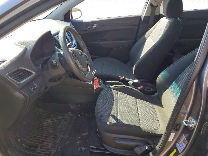 2019 Hyundai Accent VIN 3KPC24A37KE050539 COPART salvage auction — NORMAL WEAR, Al - Certificate Of Title, sold $7,300 on 2026-07-30 (photo 7)