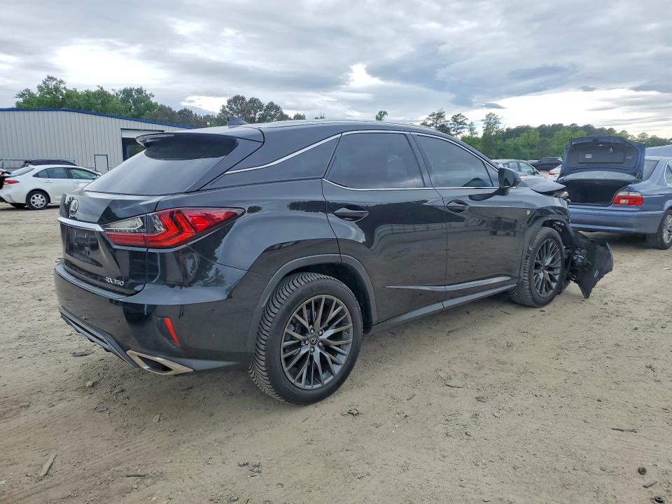 2018 Lexus Rx VIN 2T2BZMCA4JC157480 COPART salvage auction — FRONT END, Va - Cert Of Title - Salvage, sold $16,000 on 2026-07-28 (photo 3)