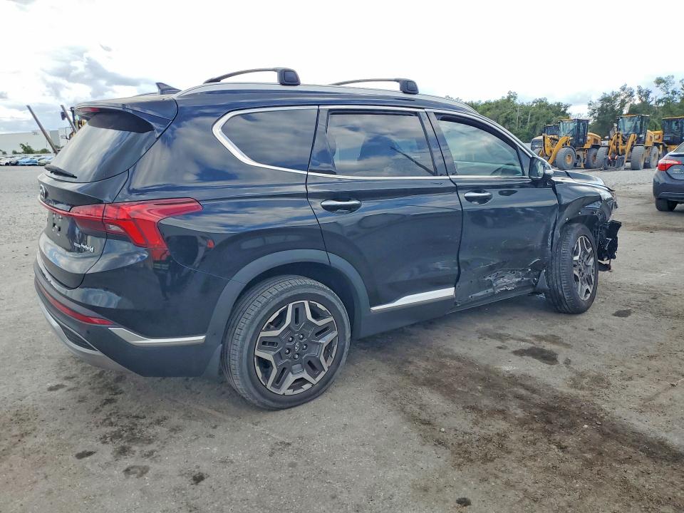 2021 Hyundai Santa fe VIN KM8S5DA10MU009185 COPART salvage auction — SIDE, Fl - Certificate Of Destruction, sold $8,600 on 2026-07-13 (photo 3)