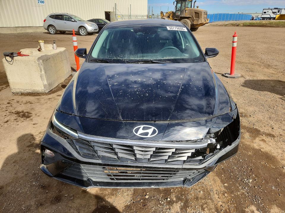 2025 Hyundai Elantra VIN KMHLM4DG2SU032178 COPART salvage auction — FRONT END, Salvage Title, sold $5,900 on 2026-07-14 (photo 5)