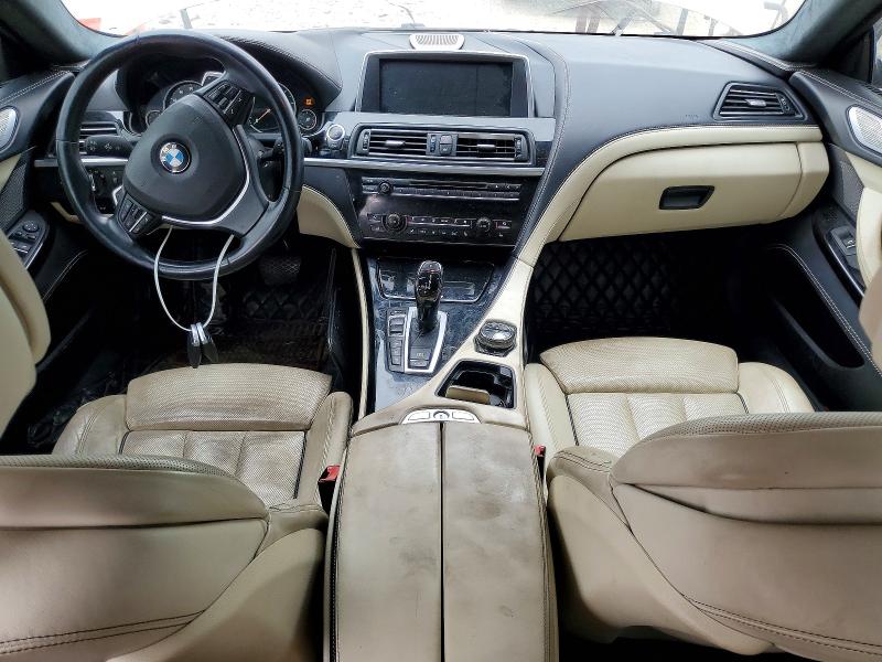 2015 BMW 6er VIN WBA6B4C53FD760974 COPART salvage auction — MINOR DENT/SCRATCHES, TX - CERTIFICATE OF TITLE, sold $3,150 on 2026-07-17 (photo 8)
