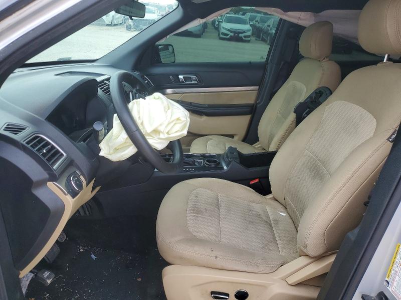 2017 Ford Explorer VIN 1FM5K7B82HGD86947 COPART salvage auction — FRONT END, Tx - Salvage Vehicle Title, sold $1,550 on 2026-07-09 (photo 7)