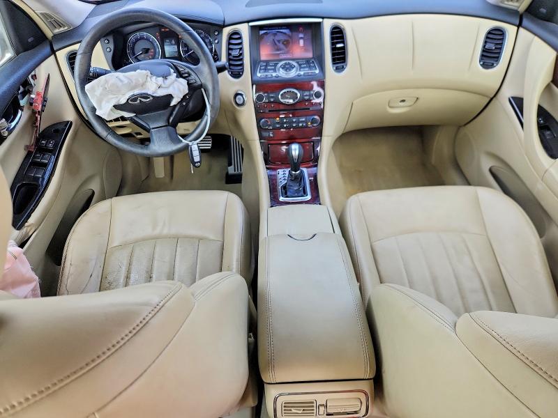 2017 Infiniti Qx50 VIN JN1BJ0RR0HM409839 COPART salvage auction — FRONT END, Tx - Salvage Vehicle Title, sold $700 on 2026-07-17 (photo 8)