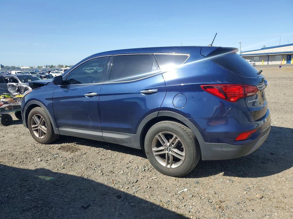 2018 Hyundai Santa fe VIN 5XYZTDLB3JG552350 COPART salvage auction — FRONT END, CA - SALVAGE CERTIFICATE, sold $1,800 on 2026-07-28 (photo 2)