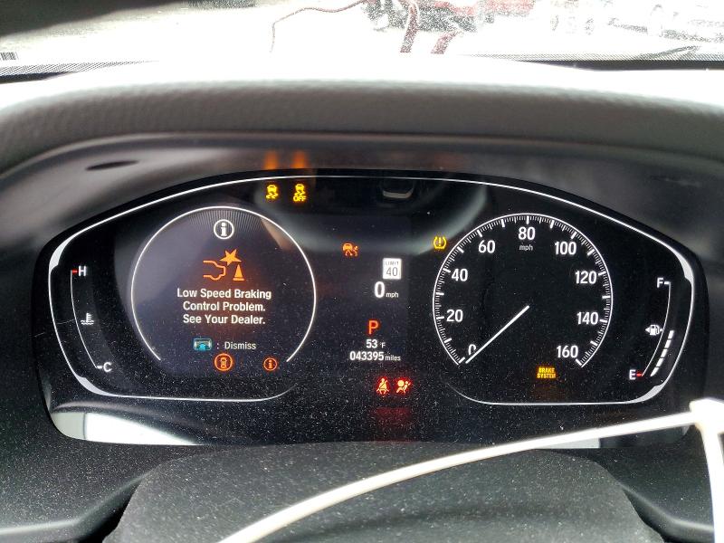 2022 Honda Accord VIN 1HGCV2F96NA013113 COPART salvage auction — FRONT END, Md - Cert Of Salvage > 75% Damage, sold $8,400 on 2026-07-30 (photo 9)