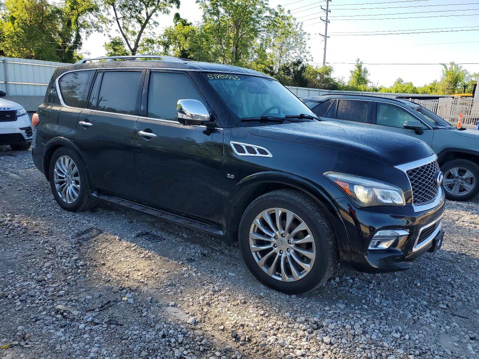 2016 Infiniti Qx80 VIN JN8AZ2NE1G9125450 COPART salvage auction — SIDE, Mo - Salvage Certificate Of Title, sold $3,400 on 2026-07-10 (photo 4)