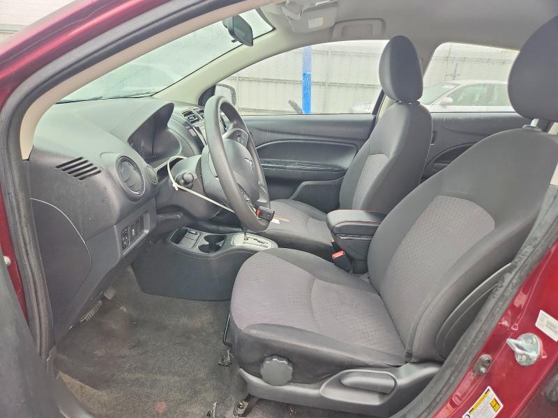 2020 Mitsubishi Mirage VIN ML32A3HJ0LH007625 COPART salvage auction — FRONT END, Co - Salvage Title, sold $1,600 on 2026-07-22 (photo 7)
