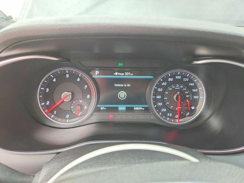 2019 Genesis G70 VIN KMTG34LEXKU031158 COPART salvage auction — SIDE, Nm - Cert Of Title-Salvage, sold $6,600 on 2026-07-16 (photo 9)