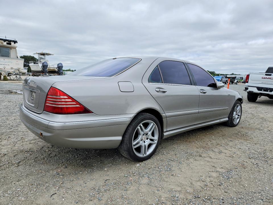2006 Mercedes-benz S-klasse VIN WDBNG75J06A484488 COPART salvage auction — FRONT END, Nc - Salvage Certificate Of Title, sold $750 on 2026-07-13 (photo 3)