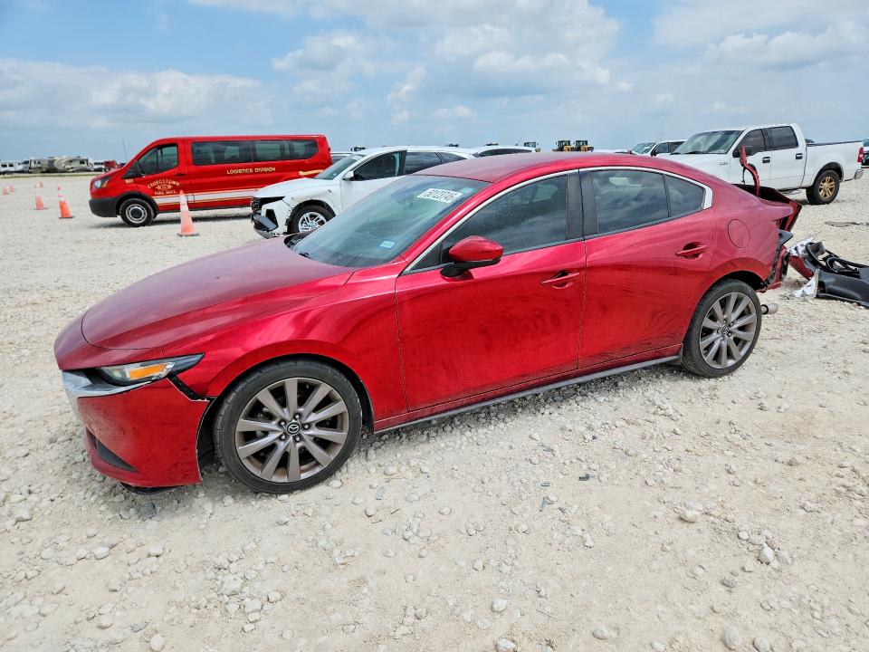 2020 Mazda 3 VIN 3MZBPACL5LM118270 COPART salvage auction — REAR END, Id - Salvage Certificate Of Title, sold $3,900 on 2026-07-09 (photo 1)