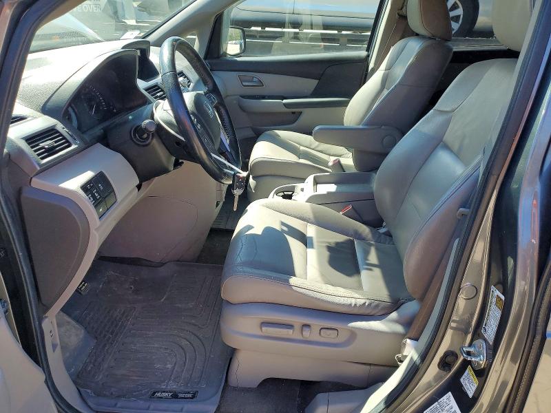 2013 Honda Odyssey VIN 5FNRL5H67DB022220 COPART salvage auction — FRONT END, Ma - Cert Of Title-Reconstrctd Coll, sold $2,800 on 2026-07-02 (photo 7)