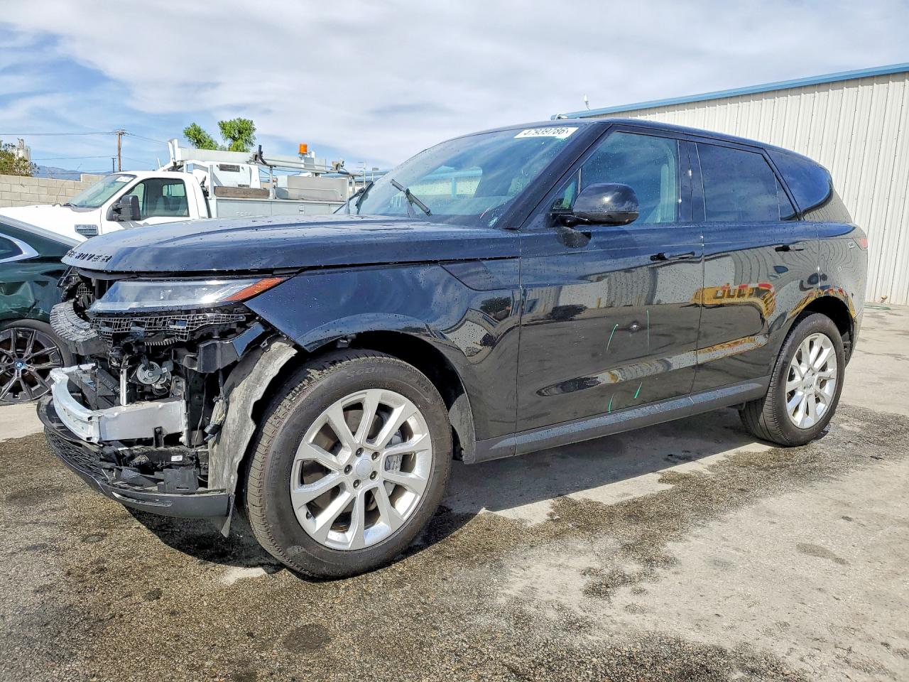 2025 Land rover RANGE ROVER VIN SAL1P9EU3SA456113 COPART salvage auction — Front End, CA - DIS/DLR/EXP ONLY CLEAN TITLE, sold $42,750 on 2026-07-06 (photo 1)