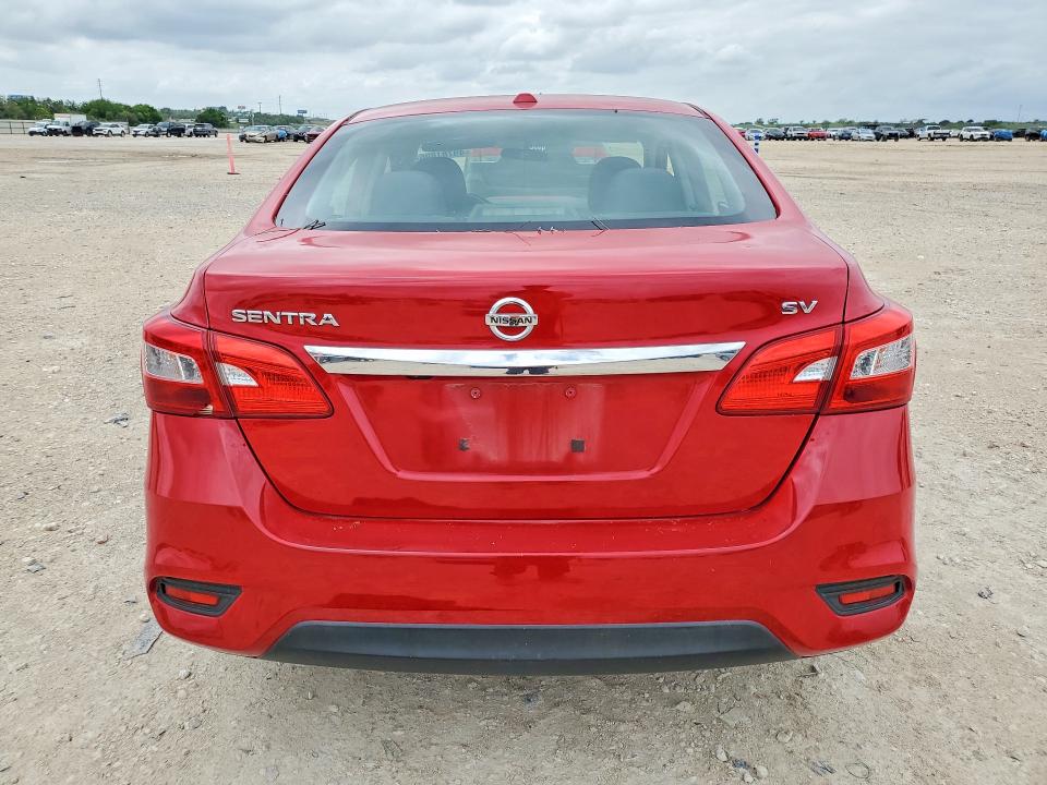 2018 Nissan Sentra VIN 3N1AB7APXJL647144 COPART salvage auction — FRONT END, Tx - Salvage Vehicle Title, sold $2,000 on 2026-07-02 (photo 6)