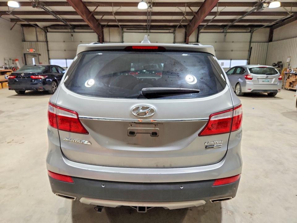 2015 Hyundai Santa fe VIN KM8SRDHF2FU124699 COPART salvage auction — FRONT END, Md - Cert Of Salvage > 75% Damage, sold $725 on 2026-07-24 (photo 6)