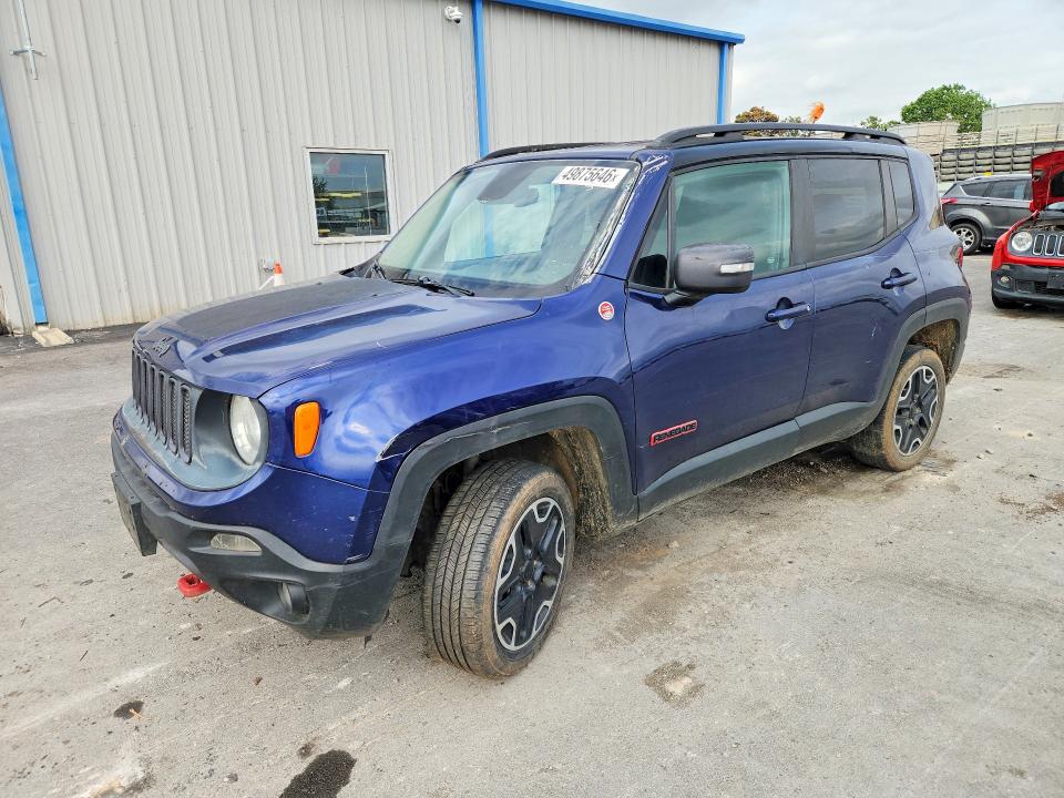 2016 Jeep Renegade VIN ZACCJBCT6GPD35537 COPART salvage auction — MINOR DENT/SCRATCHES, Ok - Certificate Of Title-Junked, sold $1,200 on 2026-07-29 (photo 1)