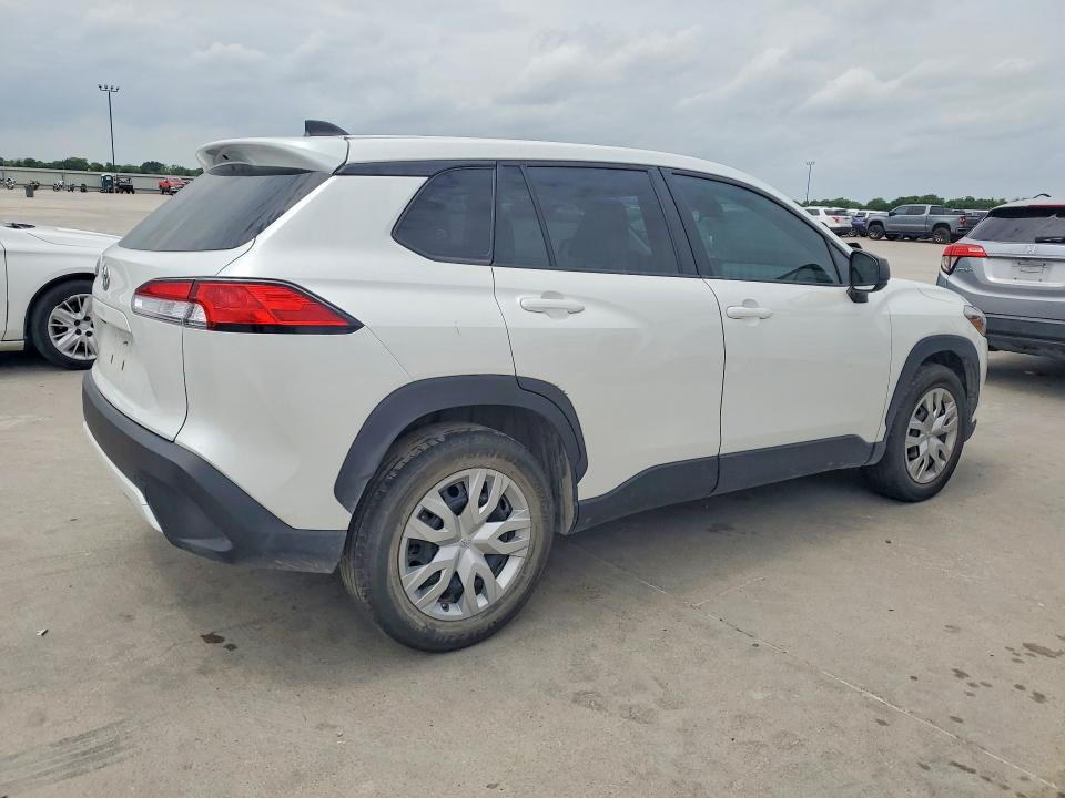 2023 Toyota Corolla cross VIN 7MUAAAAG1PV050888 COPART salvage auction — FRONT END, Tx - Salvage Vehicle Title, sold $11,200 on 2026-07-23 (photo 3)