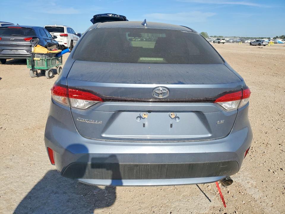 2021 Toyota Corolla VIN JTDEPMAE6MJ131890 COPART salvage auction — FRONT END, Tx - Salvage Vehicle Title, sold $4,300 on 2026-07-09 (photo 6)