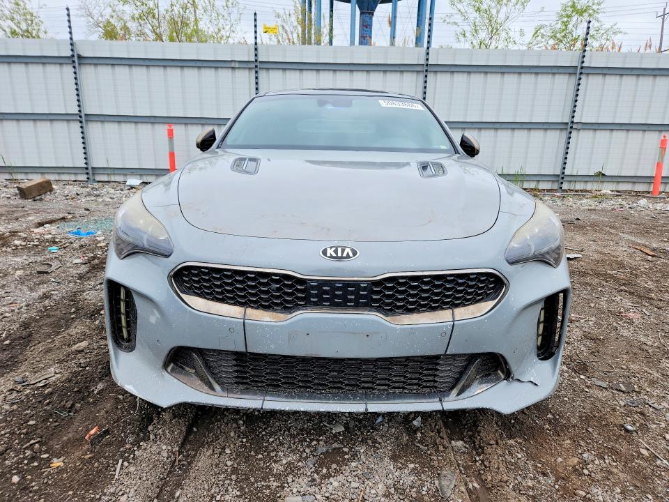2018 Kia Stinger VIN KNAE45LC5J6036520 COPART salvage auction — FRONT END, Il - Salvage Certificate, sold $3,600 on 2026-07-10 (photo 5)