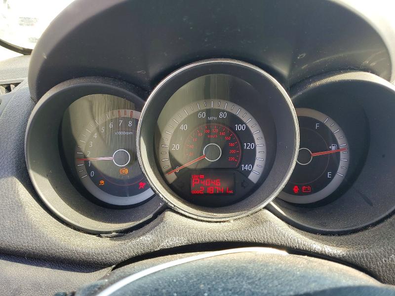 2013 Kia Forte VIN KNAFU4A23D5718475 COPART salvage auction — FRONT END, Salvage Title, sold $425 on 2026-07-15 (photo 9)