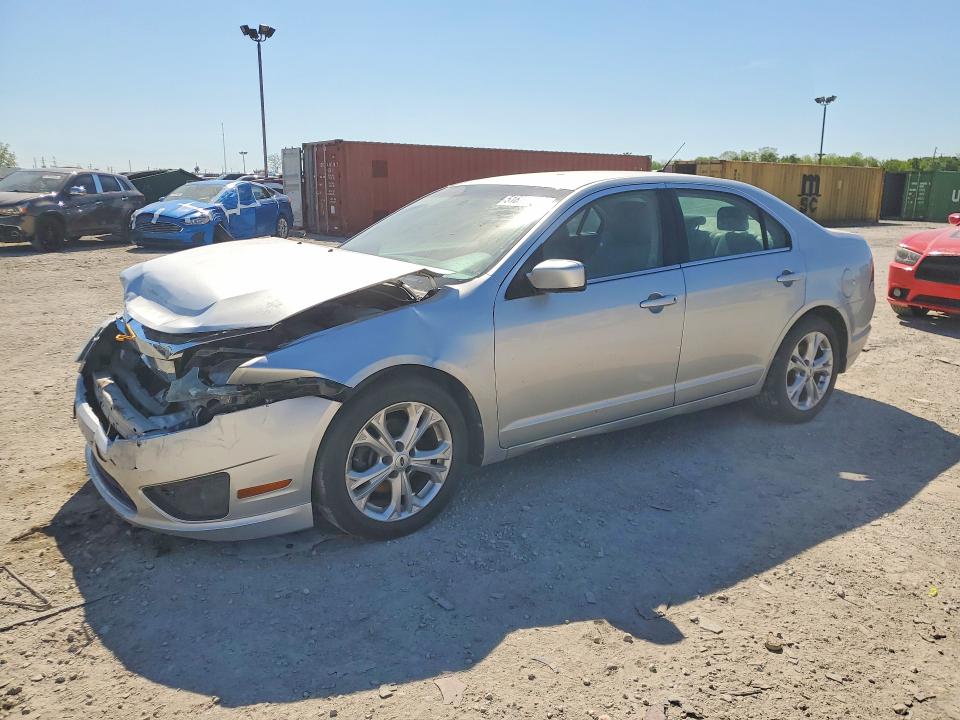 2012 Ford Fusion VIN 3FAHP0HAXCR356199 COPART salvage auction — FRONT END, IN - CERTIFICATE OF TITLE, sold $225 on 2026-07-02 (photo 1)