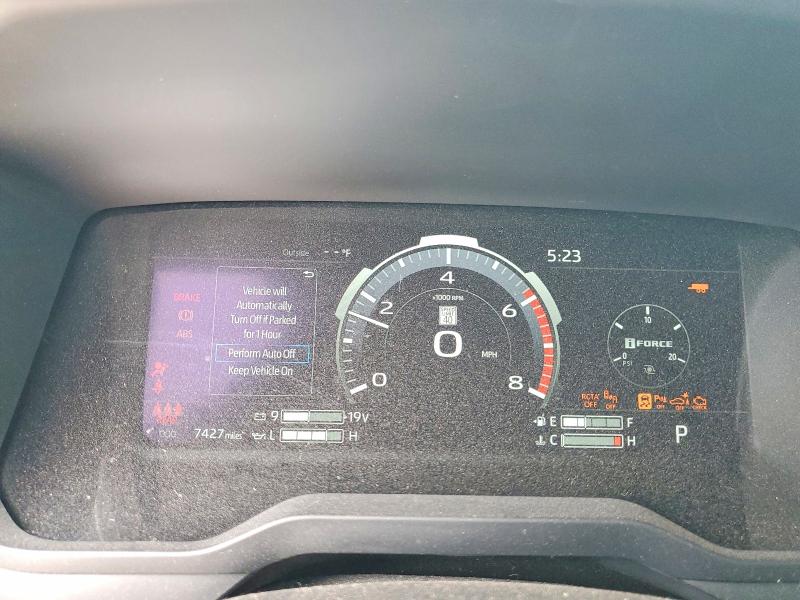 2026 Toyota Tundra VIN 5TFJA5DB6TX349119 COPART salvage auction — FRONT END, Tx - Certificate Of Title, sold $26,500 on 2026-07-03 (photo 9)