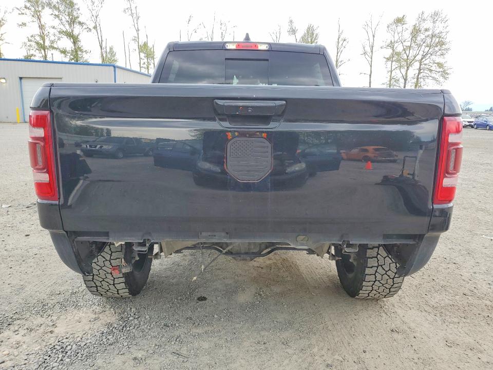 2021 Ram 1500 VIN 1C6SRFJT9MN623305 COPART salvage auction — FRAME DAMAGE, Salvage Title, sold $13,600 on 2026-08-03 (photo 6)