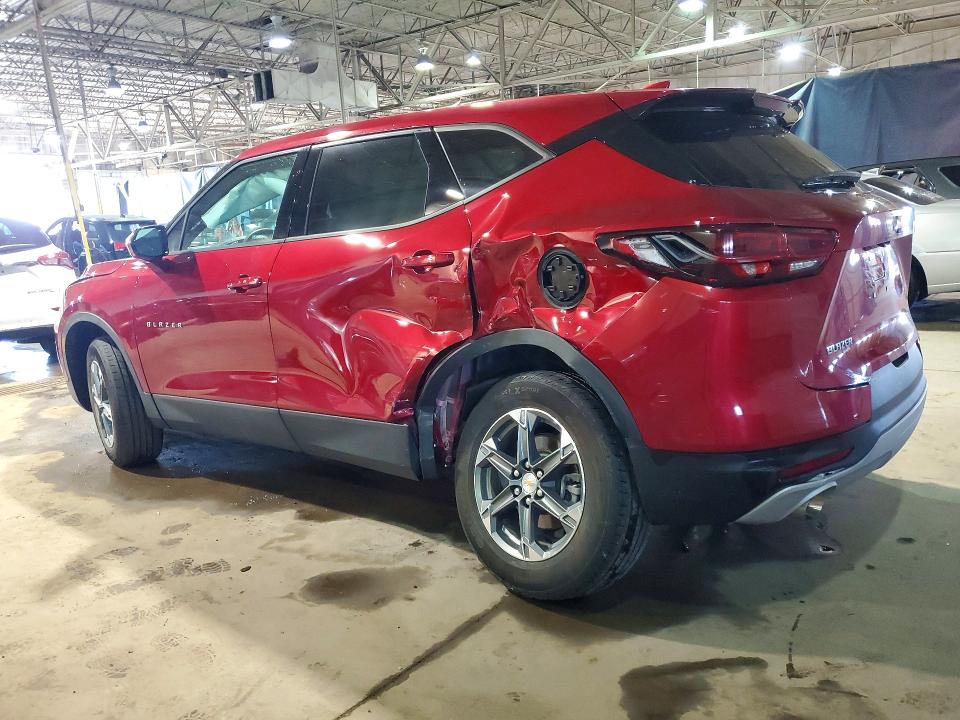 2025 Chevrolet Blazer VIN 3GNKBCR42SS107760 COPART salvage auction — SIDE, Mi - Certificate Of Title, sold $10,000 on 2026-07-03 (photo 2)