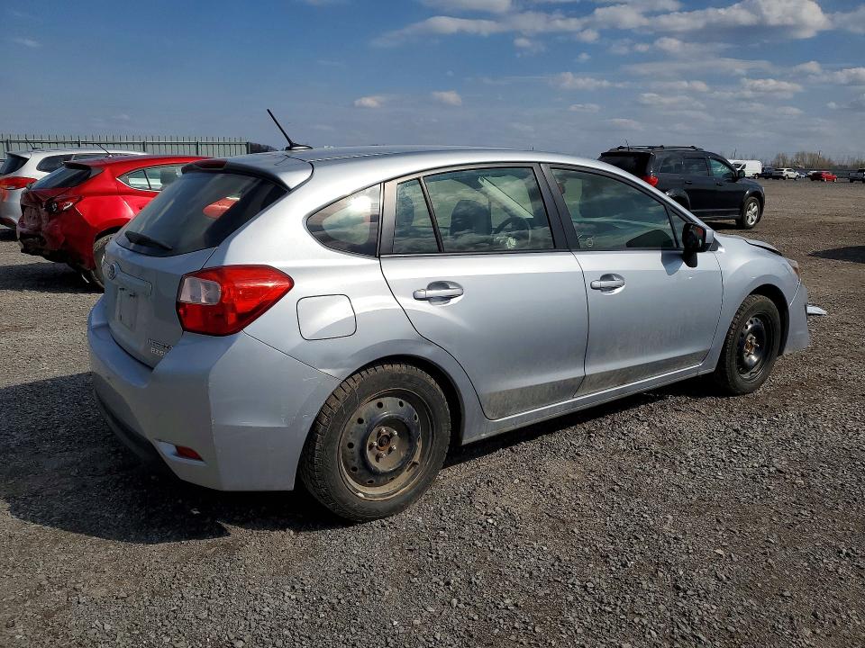 2015 Subaru Impreza VIN JF1GPAC62FH328410 COPART salvage auction — FRONT END, Salvage Title, sold $250 on 2026-07-23 (photo 3)