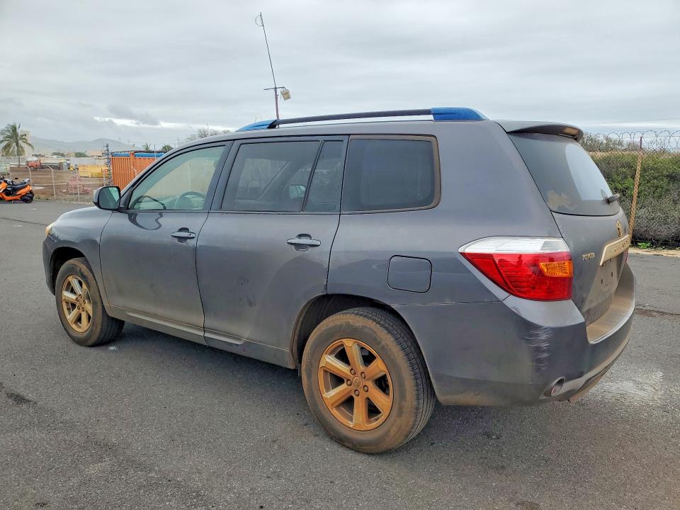 2008 Toyota Highlander VIN JTEDS41A682046583 COPART salvage auction — WATER/FLOOD, Hi - Certificate Of Salvage, sold $1 on 2026-07-20 (photo 2)