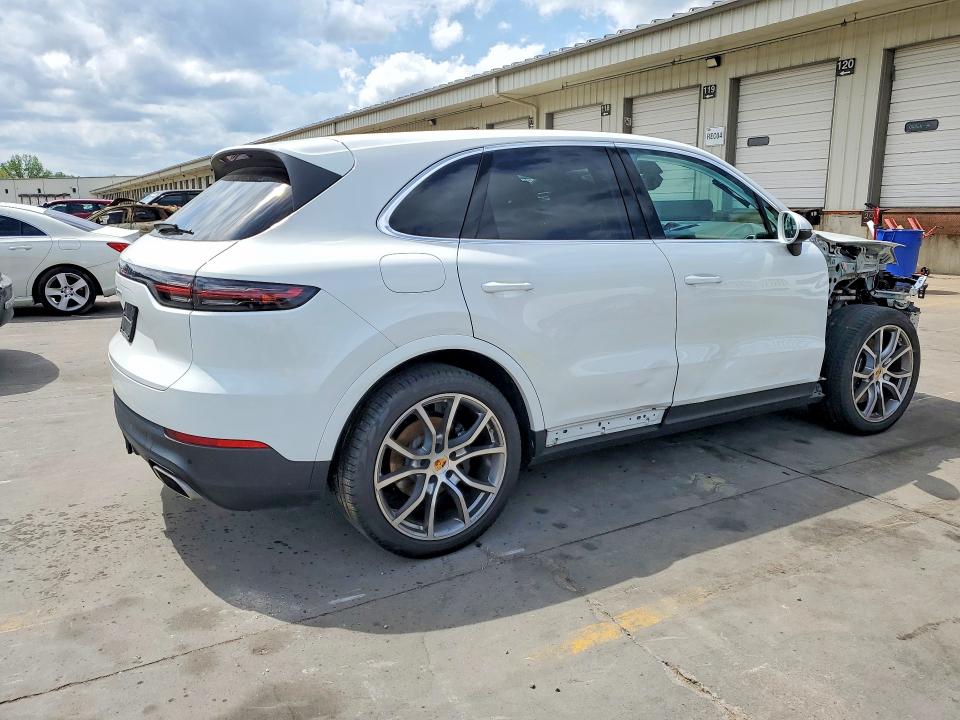 2023 Porsche Cayenne VIN WP1AA2AY4PDA10498 COPART salvage auction — FRONT END, KY - CERTIFICATE OF TITLE, sold $32,500 on 2026-07-27 (photo 3)