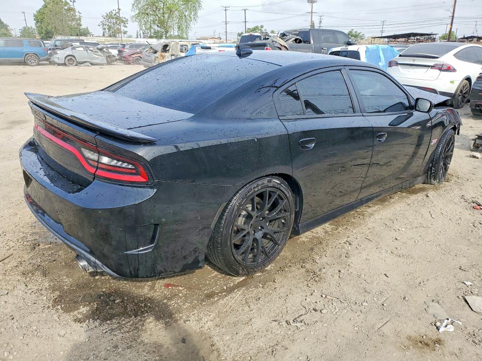 2018 Dodge Charger VIN 2C3CDXGJ1JH273815 COPART salvage auction — FRONT END, Ca - Salvage Certificate, sold $3,850 on 2026-07-02 (photo 3)