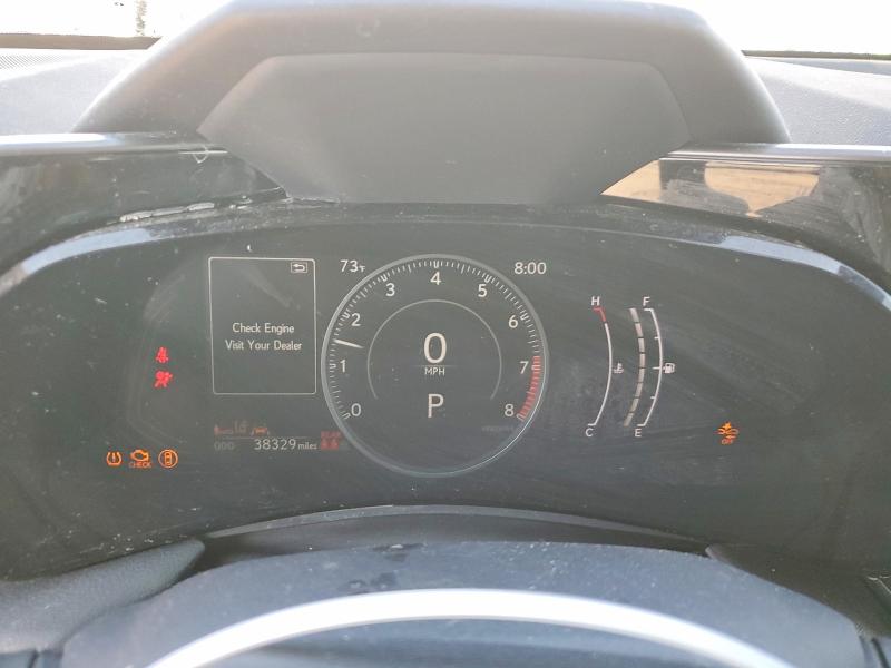 2024 Lexus Nx 250 VIN 2T2ADCAZ0RC007200 COPART salvage auction — FRONT END, Pa - Dis/Dlr/Exp Only Salvage Title, sold $14,450 on 2026-07-27 (photo 9)