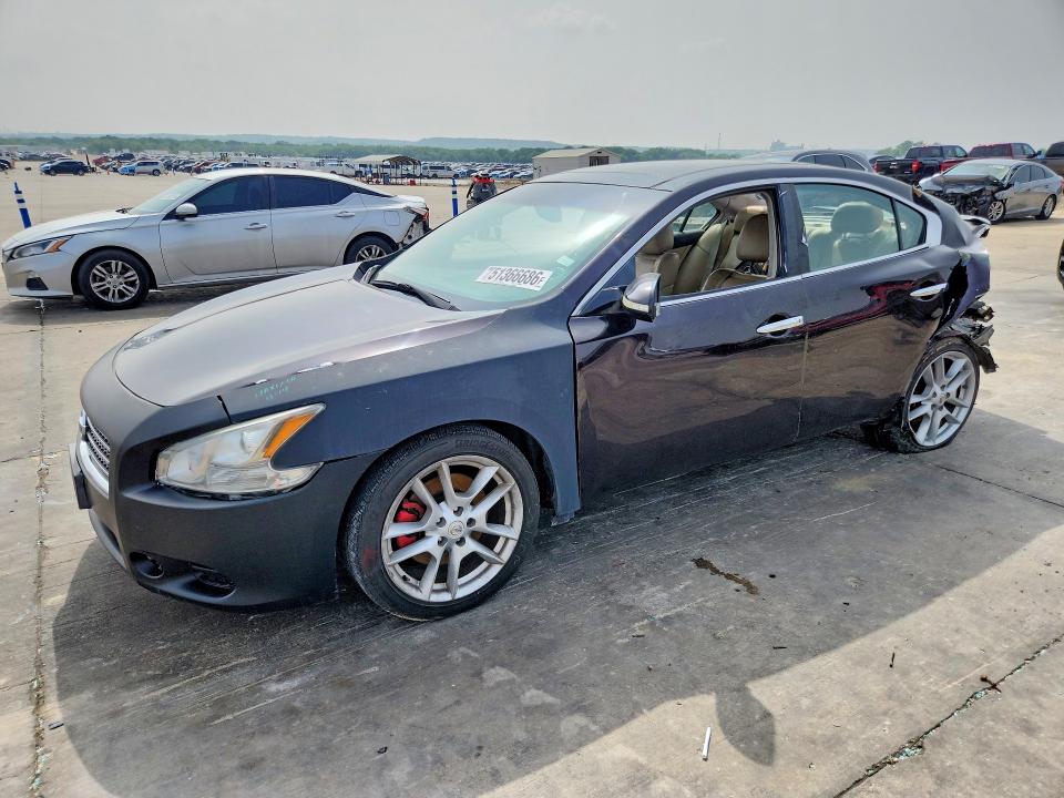 2010 Nissan Maxima VIN 1N4AA5AP7AC830331 — COPART salvage auction photo
